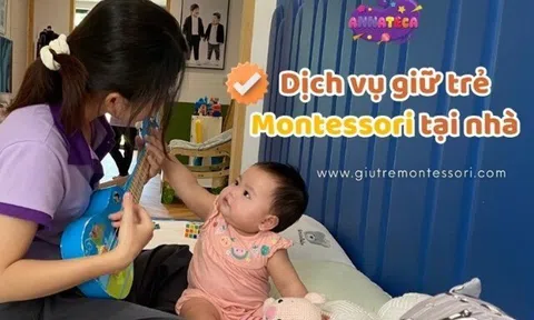 Dịch vụ giữ trẻ Montessori tại nhà: Trợ thủ đắc lực cho phụ nữ hiện đại