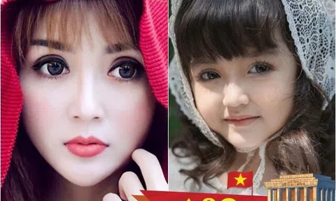 Bé gái Hà Nội hóa thân thành nữ quân nhân dịp Đại lễ A80, được khen xinh hệt "Cô giáo búp bê đình đám MXH"