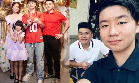 Chồng trẻ Lê Phương gọi quý tử của vợ là "tình yêu", tử tế đối xử công bằng không tị nạnh "con chung con riêng"