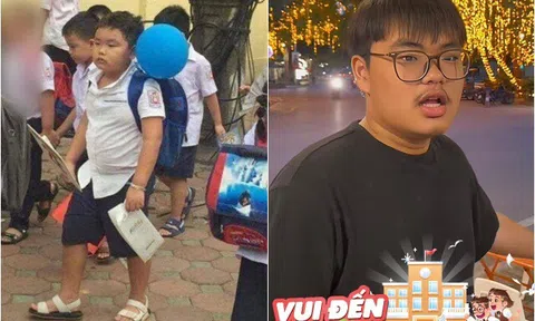 Nhìn lại loạt ảnh khai giảng huyền thoại qua các năm của Bi béo con trai Xuân Bắc, nhân vật chính giờ lớp 11 phong thái đĩnh đạc