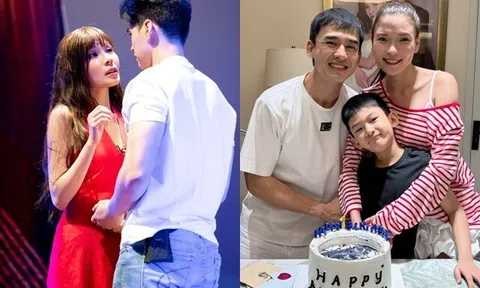 Thúy Diễm bị chỉ trích vì có chồng vẫn đóng cảnh thân mật với bạn diễn nam, Lương Thế Thành liền khẳng định: "Nhắm mắt yêu luôn"