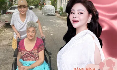 Lê Giang chăm sóc mẹ bị tai biến, liệt nửa người: "Tôi thấy mình giống như mới sinh thêm một đứa con"
