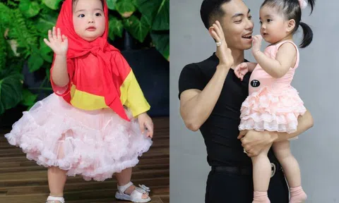Ái nữ Khánh Thi sinh non nặng 2kg nay đáng yêu vượt gen bố mẹ, thần thái chuẩn "bản sao" nữ hoàng danceport
