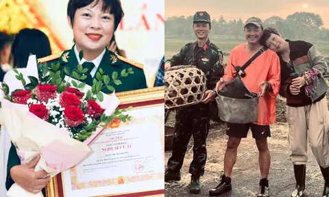 Nữ Thượng tá quân đội đứng sau thành công của "Mưa Đỏ": Là NSƯT đầy bản lĩnh, tốt nghiệp thủ khoa đại học nổi tiếng