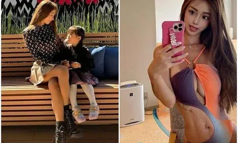 Hot girl nóng bỏng U35 vừa làm mẹ 4 con vừa lên chức bà ngoại, 3 năm sau còn sốc hơn