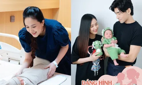 Diễn viên Phương Hằng sinh ái nữ đúng dịp lễ Vu Lan: "Bây giờ mọi người hay trêu mẹ tôi là có thêm con mọn"