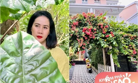 Bà mẹ trong phim Mưa Đỏ ngoài đời có cơ ngơi 4 tầng cực xinh, nhưng con gái từng nói không muốn bước vào nhà