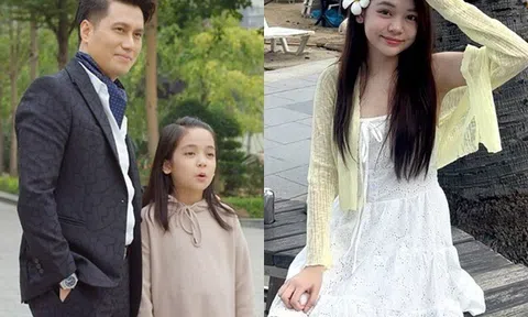 "Con gái" Việt Anh được dự đoán "sinh ra để làm Hoa hậu" giờ dậy thì rất xinh đẹp, học trường quốc tế 100 triệu