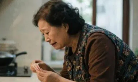 Mẹ chồng lên ở nhờ 1 tháng, lúc về con dâu thấy cảnh bà đang lén đếm tiền trong bếp