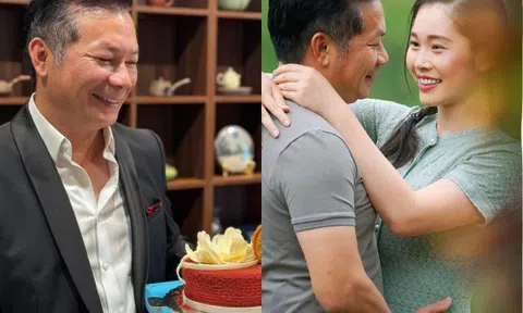 Shark Hưng mùi mẫn ôm eo Á hậu xinh đẹp kém 16 tuổi, bị "tố" là ông chồng hay "soi, cằn nhằn" vợ