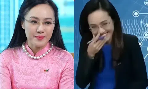 BTV Hoài Anh nghẹn ngào khi nhắc về bản tin "Thời sự 19h", nhớ sự cố rớt bông tai trên sóng trực tiếp