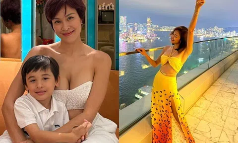 Cùng ly hôn chồng Tây trong năm 2025 như Lan Phương, MC Phương Mai làm mẹ đơn thân rất hạnh phúc, ngày càng trẻ đẹp