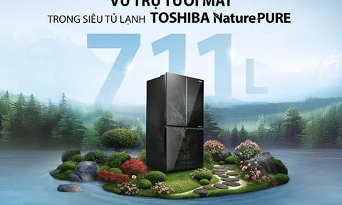 Toshiba lan tỏa “Vũ trụ tươi mát”, gắn kết gia đình tại TP.HCM