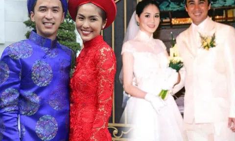 Ảnh cưới chục năm trước của sao Việt: Tăng Thanh Hà như không thêm tuổi, Quyền Linh "siêu đẹp trai" giờ 2 con xinh chuẩn hoa hậu