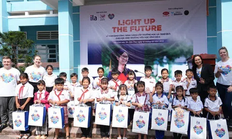ILA thắp sáng tương lai học trò Giồng Nổi bằng những lớp học mới