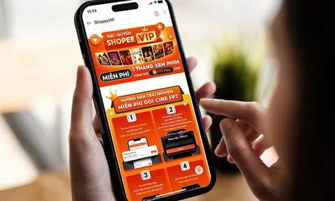 ShopeeVIP tung thêm đặc quyền cho hội viên: Miễn phí một tháng xem phim trên FPT Play Cine