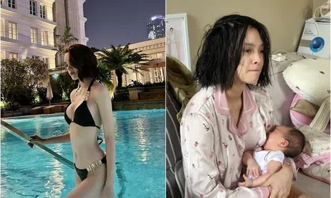 Quỳnh Lương trần tình bức ảnh người ướt nhẹp ngồi cho con bú, khóc mếu khi bị nói "không muốn có con" cùng thiếu gia Trà Vinh