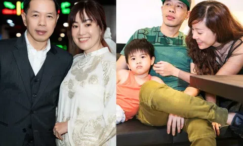 Vợ trẻ là Thạc sĩ của Thái Hòa: Nhan sắc chuẩn vẻ đẹp tri thức, sinh được quý tử cho chồng vẫn kín tiếng