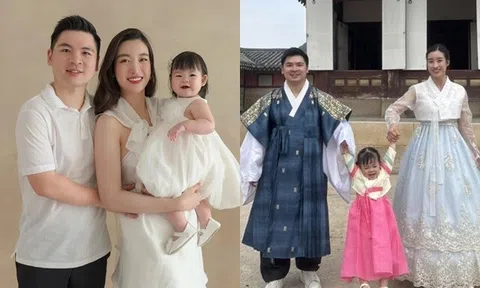 Con gái Đỗ Mỹ Linh cười tít mắt khi xuất ngoại cùng bố mẹ, thiếu gia Đỗ Vinh Quang bị vợ và anh trai "bóc phốt"
