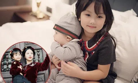 Bé gái Sài Gòn đẹp như búp bê sống, lớn lên trong biệt phủ 100 tỷ khu đất vàng, danh tính mẹ không phải dạng vừa