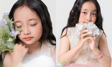 “Mợ chảnh” con gái Khánh Thi lúc nhỏ sinh non phải nằm lồng kính, giờ 7 tuổi cao lớn trắng xinh, mặt đẹp như mỹ nhân