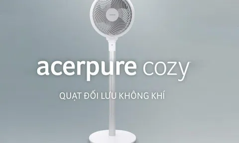 Quạt đối lưu không khí Acerpure - Xu thế quạt tiết kiệm điện và thân thiện môi trường