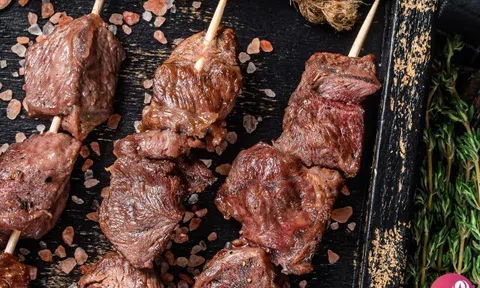 Hương vị món shashlik - tinh hoa ẩm thực Đông Âu