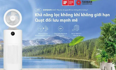 Kiến tạo không gian sống an toàn với máy lọc không khí cao cấp Acerpure