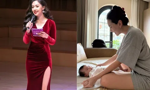 3 MC tài sắc VTV làm mẹ: người nuôi con trong cung điện 9 tầng, người nghỉ việc mang bầu với "triệu phú công nghệ"