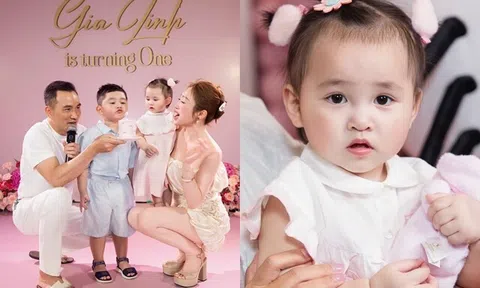 Vợ trẻ Chi Bảo "tiết kiệm chi phí' khi làm tiệc sinh nhật cho con gái, đặt tên tiếng Anh để ái nữ học trường quốc tế
