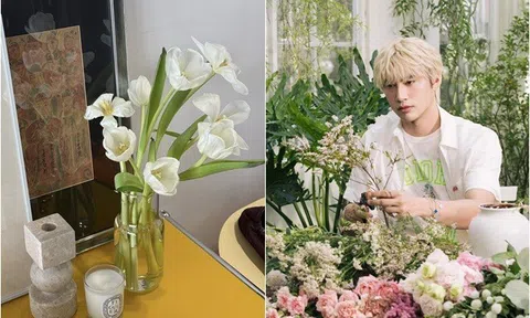 Hội trai đẹp, giàu, nổi tiếng của showbiz cắm hoa khéo chẳng kém chị em: Có cả cháu trai gia tộc đình đám Việt Nam
