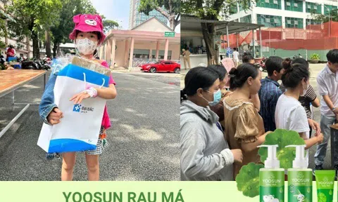 Yoosun Rau Má mang Trung thu ấm áp đến với hơn 300 em nhỏ đang điều trị bệnh