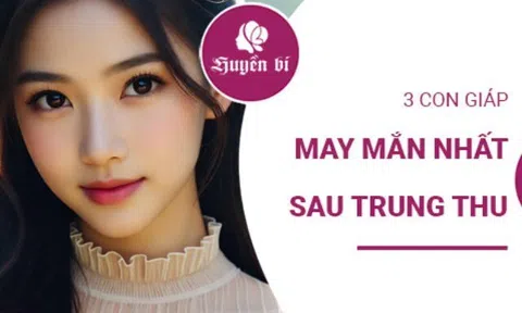 3 con giáp "phất lên như diều gặp gió" ngay sau Trung thu, tiền bạc ùn ùn kéo đến