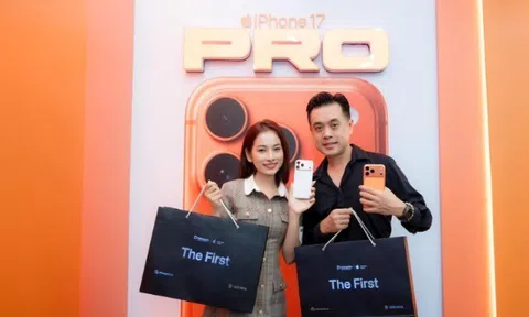 iPhone 17 Pro Max khuấy đảo Vbiz: Dương Khắc Linh - Sara Lưu cùng ‘đổi gió’ với màu sắc thời thượng
