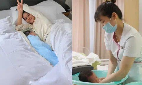 H'Hen Niê chi 300 triệu ở cữ phòng sang như khách sạn, cảnh cả đội y tá chăm em bé khiến ai nhìn cũng ngưỡng mộ