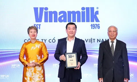 Vinamilk khẳng định bản lĩnh tiên phong qua bảng xếp hạng Top50 năm 2025