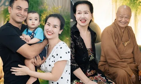 Võ Hạ Trâm công bố con trai lai Ấn kế thừa sự nghiệp tu hành của ông ngoại, làm tiệc thôi nôi tại nhà cho quý tử