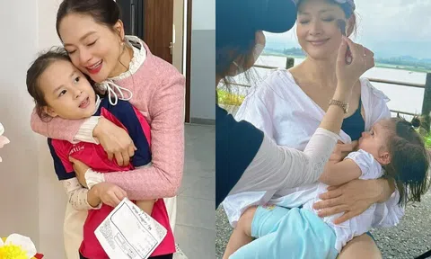Cảnh Lan Phương chăm 2 ái nữ mà không có bảo mẫu, kiếm 7 tỷ/năm vẫn lo sợ chồng Tây giành quyền nuôi con
