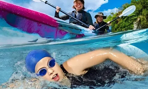 Khác biệt giữa bơi lội với chèo kayak: Ai sẽ trẻ khỏe và đẹp hơn về lâu dài?