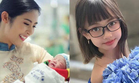 "Con gái" Hoa hậu Ngọc Hân càng lớn càng xinh, chân dài hệt mẹ 1m79, học trường quốc tế 100 triệu/năm