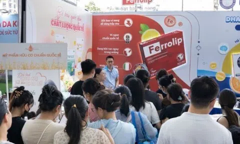 Ferrolip đồng hành cùng KidsPlaza tại Festival Mẹ bầu và Em bé 2025