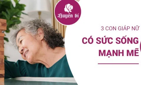 Tiết lộ 3 con giáp nữ 'được trời chọn' có sức sống trường thọ vượt trội