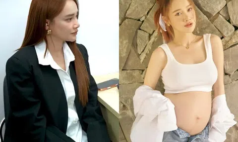 Nhã Phương khám thai được Trường Giang hộ tống, bụng bầu gần 6 tháng "bé xíu" nhìn không ra có bé thứ 3