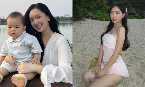 Hot girl Bắc Ninh sinh con với cầu thủ Hà Đức Chinh, tự tay chăm con vẫn đẹp nõn nà vạn người mê