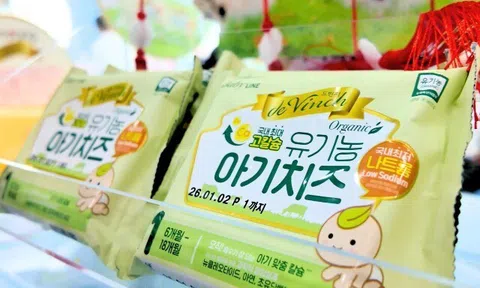 Phô mai tách muối DeVinch Namyang được mẹ bỉm lựa chọn vì sức khỏe của con