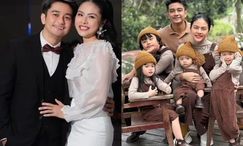 Chồng đại gia của Vân Trang tuyên bố "ngừng đẻ" sau khi có 4 con, mệt lắm mà vợ vẫn muốn sinh thêm