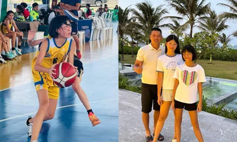 Con gái Bình Minh "máu chiến" y hệt bố, 13 tuổi sở hữu cặp chân dài vượt bạn bè đồng trang lứa