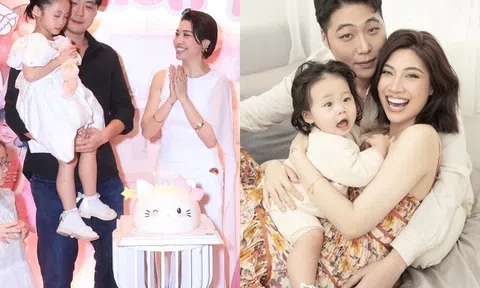Pha Lê hội ngộ chồng cũ người Hàn hậu ly hôn, cùng tổ chức sinh nhật cho con gái mà tưởng như đám cưới