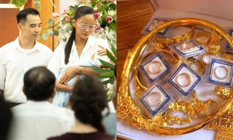 Tiệc đầy tháng con gái H'Hen Niê: Em bé tên lạ theo họ Ê Đê của mẹ, được hưởng tài sản theo chế độ mẫu hệ