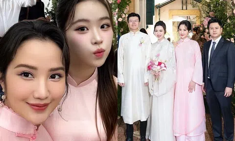 Mỹ nhân đẹp ngang cô dâu trong đám cưới của con trai ông trùm BĐS TP.HCM: Hóa ra là mẹ 2 con, vừa giàu vừa đảm